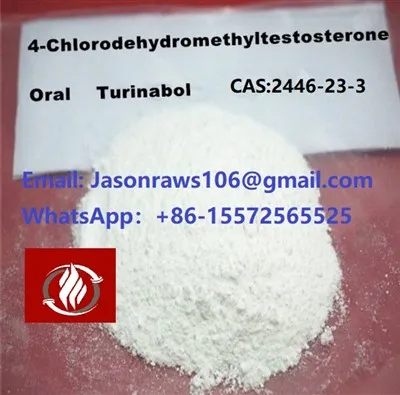 Orális turinabol (4-klór-dehidrometil-tesztoszteron) por testépítéshez CAS:2446-23-3